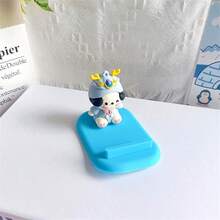 Sanrio [Authorization] Sanrio Kuromi Cinnamon Roll Creative 3D Doll Lazy Phone Stand, Beautiful Melody Hello Kitty Desktop Phone Stand, Exquisite Display Small Gifts, Birthday Gifts, Travel Accessories, Christmas Gifts
