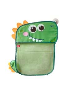 Bolsa de red de almacenamiento para baño de bebé con diseño de pato de dibujos animados de 42*43cm. Bolsa de malla de almacenamiento de juguetes de baño para niños con estilo de dibujos animados lindos, montada en la pared. Bolsa de malla impermeable y drenaje para almacenamiento de artículos de tocador en el baño con ventosas para una sujeción firme. (Limpie la pared antes de usar la ventosa y déjela vacía durante 24 horas antes de colocar los artículos.)