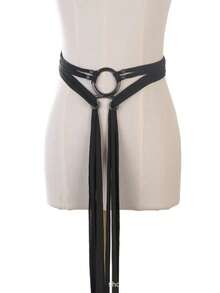 Rope Knotted Witch Waist Chain, Troll Cross Body Belt, Pagan Wiccan Viking Accessory