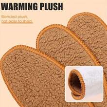 5 Pairs Natural Wool Felt Shoe Insoles, Warm Wool Insoles For Winter, Thick Soft Wool Insoles For Men And Women, Suitable For Snow Boots