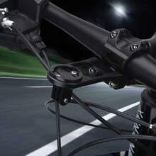 Dioche Soporte de Extensión ara Bicicleta, Soporte de Montaje en Computadora para Bicicleta, Soporte de AleacióN De Aluminio, Ciclismo, Soporte de Montaje para VáStago de Bicicleta(Negro) - 1 - Ver 7