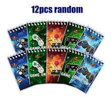 12pcs Game Coil Notebook, Student Notebook, Word Notebook, Coil Notebook, Material Notebook, Notepad, School Stationery, Student Prize, Party Notepad, Back-To-School Stationery Supplies, Christmas Notepad - Multicolor - View 10