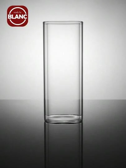 1 Pc Square Glass Cup, Modern Iced Coffee Cup, Unique Drinking Glasses, Highball Tumbler For Cocktails, Water, Juice, Versatile Wine Glass, Crystal Clear Barware, Great For Halloween Party, Thanksgiving, Christmas Gift, New Year's, Home Kitchen Essentials(Without Straw)