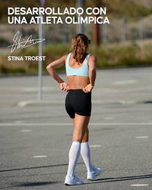 DANISH ENDURANCE Calcetines De Compresión Para Circulación, Calcetines Running, Para Hombre Y Mujer, 1 o 2 pack - 2x Gris/Negro - Ver 6