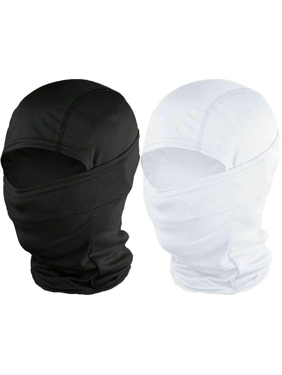 1pc/2pcs Unisex Balaclava Ski Mask, Suitable For Cycling, Skiing, Hiking