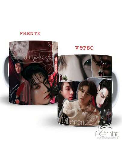 Caneca Personalizada  BTSs BT21 Army KPOP - Porcelana Corea