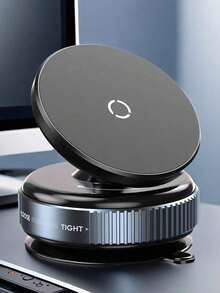 Easypie Selection New Vacuum Suction Cup Magnetic Car Phone Holder, Slouchy Bracket For Car Navigation, Suitable For Various Scenarios (Car, Office, Live Streaming, Etc.)