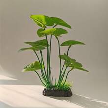 Realistic Charm, Aquarium Decor - Lifelike Artificial Aquatic Plants, Suitable For Fish Tanks And Amphibian Habitats