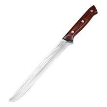 Cuchillo de jamón forjado a mano, cuchillo de hueso de acero inoxidable afilado, cuchillo específico para cortar carne de jamón de alta dureza - cuchillo jamonero - Ver 2