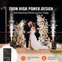 700W Cold Spark Firework Machine 2m-5m For DJ Wedding Event Party - 700W 1 Piece - View 2