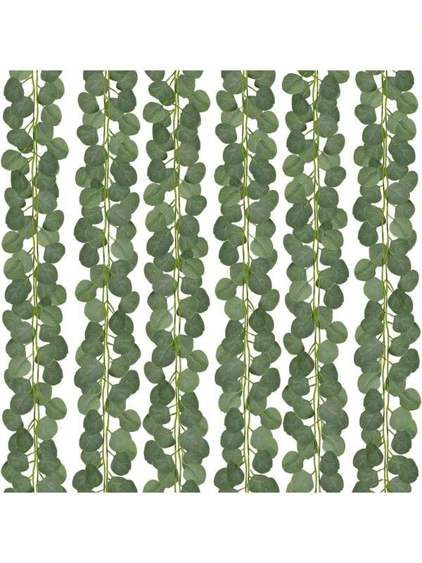 1 szt./3 szt./80 szt. Sztuczne rośliny – pnącze eukaliptusowe, dekoracje ogrodowe, ozdoby choinkowe, girlandy na przyjęcia weselne, dekoracje do domu, jadalni i sypialni, dekoracje zimowe, dekoracje na Halloween, dekoracje świąteczne, prezenty urodzinowe