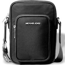 Michael Kors Khai 尼龙 North South 小号手机斜挎包 - 黑色 - 查看 7