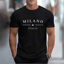 Milano Men's T-Shirt - Negro - Ver 1