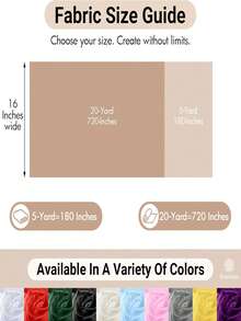 1pc DIY Crystal Organza Fabric, Lightweight Sheer Tulle Suitable For Bows, Ballet Tutus, Tablecloths, Gift Wrapping, Crafts Sewing