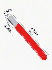 1pc Multifunctional Knife Sharpener – Equick Ship Items | Utensilios Para Cocina Essential For Kitchen Cooking - 紅色 - 查看 6