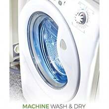 Bolsas de tierra verde reutilizable bolsa de comestibles bolsa de lona de algodón, Natural, , 1, 1(12.5 x 13.5 x 6 ") - Tipo 1 - Ver 8