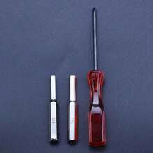 3 In 1 Set Security Screwdriver Bit Set Gaming Accessories 3.8mm / 4.5mm / Y Screwdriver Tool Open Cartridges For N64/SF-C/GB/NES/NG-C/SNES