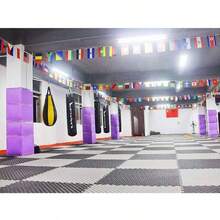 Tapete para Gimnasio, Tapete para, Pesas o Ejercicios en Casa, Soft Fitness, suelo protector para equipos de gimnasio y cojn para entrenamientos. 6 Piezas de 60x 60, 2.16m espesor de 12mm. - Gris - Ver 7