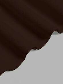 Chân váy nữ màu trơn tối giản với viền xếp ly, thích hợp cho mùa xuân. - Nâu sẫm - Xem 6