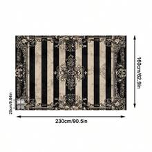 1 buah Karpet Mewah Bermotif Bunga dan Garis-garis Gaya Bohemian, Bahan Wol Imitasi Eropa, Cocok untuk Ruang Tamu, Kamar Tidur, Asrama, Lorong Masuk, Teras, Dapat Dicuci dengan Mesin, Karpet Dekoratif Ukuran Besar Sepanjang Musim, Dekorasi Rumah yang Estetis - MultiWarna - View 16