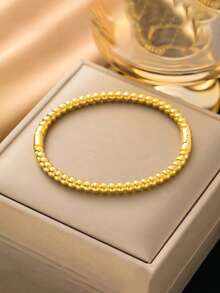 1 件不锈钢竹制嘻哈手镯，适合日常佩戴，很棒的礼物 - 手鐲 - 查看 11