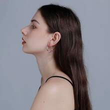 Colorful Beaded Hoop Earrings For Women, Boho Style - Colorful Daisy 2 - View 2