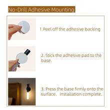 1PC Motion Sensor Night Light Wireless Rechargeable ,Indoor LED Lamp Black, Bedroom Lights, Type-C Charging, Suitable Night Light, Cabinets,Hallway, Bedroom Light, Wardrobe Lights,Staircase, Wall Light,Bedside, Night Light, Toilet Wall Induction Holiday Gift