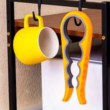 1pc Jar Opener Bottle Opener, Can Opener For Weak Hands, Mutil Jar Opener Get Lids Off Easily Manual Bottle CapRemover For Home Kitchen Use Non-Slip Grip, Convenient For People With Less Strength To Use, Labor-Saving, Kitchen Tools, Can Opener Tools - trái cam - Xem 9