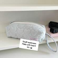 1个超漂亮的儿童铅笔盒，2025年热销新款，儿童文具收纳袋，便携式铅笔盒，多功能收纳袋，可用作化妆包，适用于化妆刷收纳，护肤品收纳，口红和耳机收纳，轻巧，简约，时尚，现代，桌面装饰， - 彩色 - 查看 18