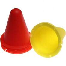 100 Pcs Mini Cones Set, Sports Training Markers, Lightweight Stackable Plastic Cones, For Soccer, Basketball, Fitness Drills & Classroom Coordination Games - Multicolor - View 5