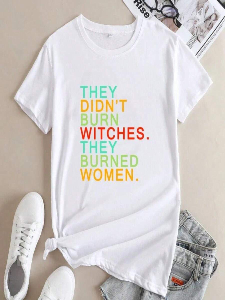 2025 Champion Tank Davis All Match American Fashion Brand Printed Men's And Women's Loose Summer Loose Short Sleeve T Shirt - 白色 - 查看 1