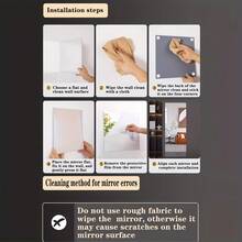 Gương treo tường acrylic hình chữ nhật cổ điển, không khung, kích thước 25-35cm, tự dính, dạng vòm đơn hoặc vòm đôi, toàn thân, tầm nhìn rõ ràng, bề mặt nhựa, thích hợp cho phòng ngủ, phòng tập thể dục tại nhà, ký túc xá, phòng tập yoga, phòng tập pilates, trang trí Giáng sinh mùa đông, quà tặng tốt nghiệp, quà tặng tiệc độc thân, quà tặng cho phù dâu. - Bạc - Xem 5