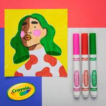 12 bolígrafos gruesos lavables - Plumones - Ver 3