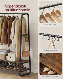 Clothes Drying Racks - Brown - View 3