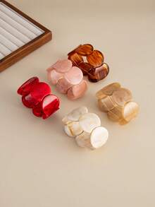 1pc Bohemian Vintage Exaggerated Geometric Disc Elastic Cuff Bracelet, Luxurious, Suitable For Vacation, Party, Casual, Street Style, Wedding, Anniversary, Unisex Charm Jewelry Gift