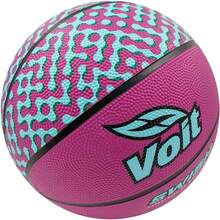 Balón de Baloncesto Swish Número 6, 8 Paneles, Hule, Agarre Óptimo, 28.5 - Negro - Ver 6
