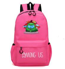 Among Us 小中学生用ランドセル 子供用スペース人狼ゲーム周辺バックパック - オレンジ1 - チェックする 41