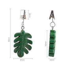 Home Set Of 4 Resin Green Leaves Tablecloth Weights Clips Handicraft Green Leaves Tablecloth Clamps Pack Of 4{"Color_name":"GreenLeaves"} - 多色13 - 查看 4
