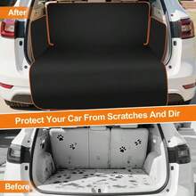 Car Trunk Pet Mat - Waterproof, Scratch Resistant SUV Cargo Liner - Quilted Non-Slip Seat Cover, Durable Full Coverage Cargo Mat, Multipurpose Cargo Liner Durable Auto Accessory - Suitable For Pets, Luggage And Picnic Travel Multipurpose Car Seat Mat