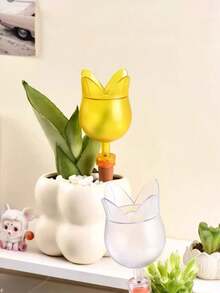 1 buc Dispozitiv automat de udare prin picurare, Instrument de udare lejer pentru plante de uz casnic și suculente