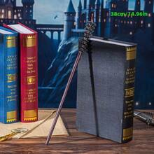 Warner Bros Varita mágica de Harry Potter, Varina de mago para actuaciones en el escenario, Accesorios perimetrales de películas de Potter con núcleo metálico, mejora la durabilidad y la actuación anti-rotura [Garantía genuina] - Varitas de la profesora McGonagall, Varillas de Hermione, Perfectamente adecuadas para fiestas navideñas, actuaciones teatrales, accesorios de cosplay, colección y regalos