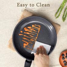 GiPP Pot Set With Removable Handle, 8/15/21-Piece Pan Set With Ceramic Non-Stick Coating,Detachable Handle, With Frying Pans, Saucepans Induction Cooking Pot Set, For All Types Of Cookers - Dark Grey - View 3