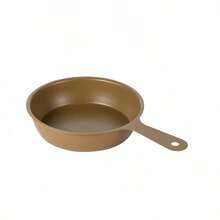 1pc Outdoor Snow Shovel Egg Pan, Non-Stick Flat Skillet, Camping Cookware - Multicolor - View 8