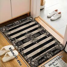 1 buah Karpet Mewah Bermotif Bunga dan Garis-garis Gaya Bohemian, Bahan Wol Imitasi Eropa, Cocok untuk Ruang Tamu, Kamar Tidur, Asrama, Lorong Masuk, Teras, Dapat Dicuci dengan Mesin, Karpet Dekoratif Ukuran Besar Sepanjang Musim, Dekorasi Rumah yang Estetis - MultiWarna - View 14