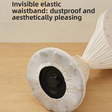  Home Use Moisture-Proof Dustproof Elastic Fabric Fan Protective Cover Asy To Put On And Take Off Washable And Reusable - Multicolor - View 4