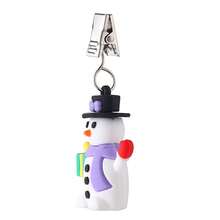 Home Set Of 4 Xmas Snowman Tablecloth Weight Clamps Decoration Xmas Snowman Tablecloth Weight Clamps Pack Of 4{"Color_name":"SnowmanWithGiftsBox"} - 多色14 - 查看 6