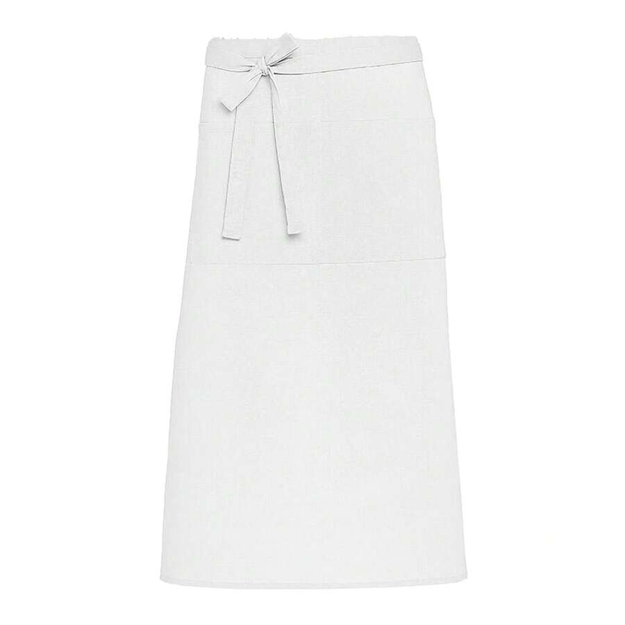 SG Accessories Bistro Rome Pocket Apron (White) - White - View 1