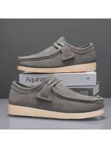 Mocasines sin cordones para hombres, zapatos casuales cómodos y antideslizantes, transpirables