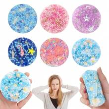 1/4片撕拉垫 - 皮肤抓挠减压玩具，适用于抠皮癖、拔毛癖，耐用抓挠垫，可缓解成人/青少年焦虑和多动症，感官玩具，派对礼品 - 彩色 - 查看 1