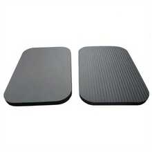 Black Yoga Knee Pad - Non-Slip And Durable, Can Be Used As Exercise Mat, Knee Pad, Elbow Pad, Yoga Mat, Ab Wheel Pad, Plank Protector, Soft And Comfortable, Suitable For Fitness, Yoga, Pilates And Stretching, Protects Knees, Enhances Workout Experience, Essential Fitness Accessory, Pilates Accessory, Best Holiday Gift For Fitness And Yoga Enthusiasts - Multicolor - View 4